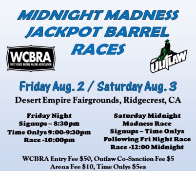 MIDNIGHT MADNESS BARREL RACES