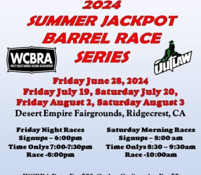 Thundering Hooves Jackpot Barrel Race