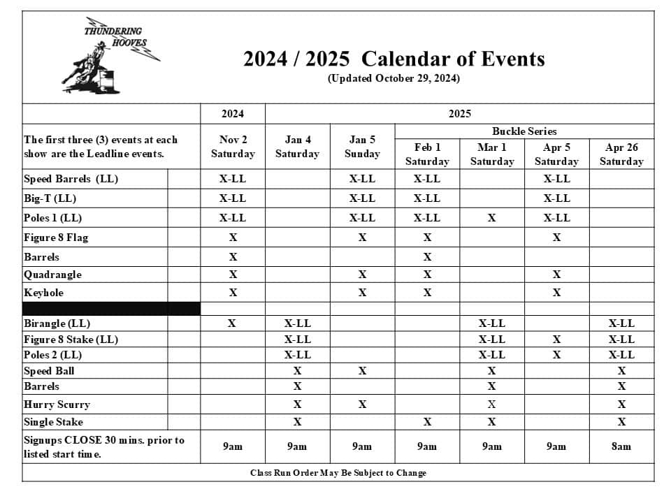 2024-25 Calendar